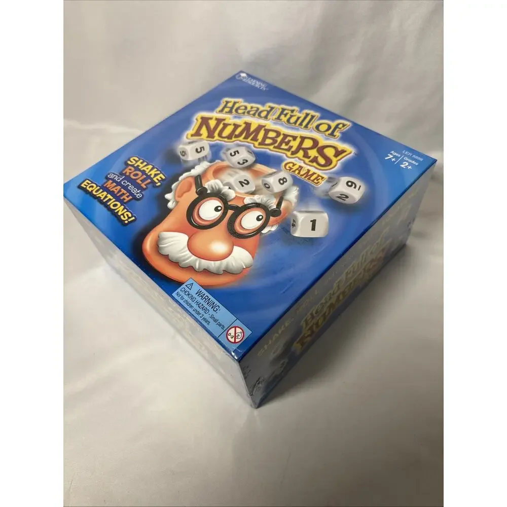 Learning Resources Head Full Of Numbers Math Game Sealed